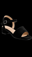 Black Suede Sandals